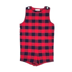 FLORENCE EISMAN KNIT FLANNEL ROMPER SIZE 4/5